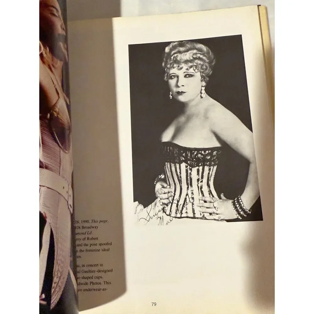 SIGNED Unmentionables A Brief History of Underwear Elaine Benson 1996 Hardcover